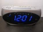 Emerson Research Cks 1862 Am/fm Dual Alarm Clock Radio Big Blue Display Large.... Fixed Price $22.74.