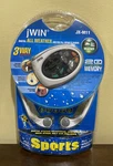 Jwin Sports Radio With Headphones JX-M11 All Weather Clip Alarm Am Fm 2003. Fixed Price $28.00.