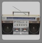 Toshiba RT-S87 Boombox Bombeat Am Fm Radio Double Cassette Collector. Fixed Price $458.99.
