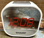Sharp Digital Dual Alarm Clock Led Display W/ Battery Back-up SPC143 New No Box. Fixed Price $24.88.