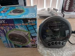 Coby CR-A77 Digital Clock Radio Black Am/fm Dual Alarm Big Green Led. Fixed Price $16.00.