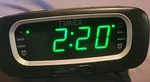 Timex Model T2351 Dual Alarm Clock Radio 1.2" Green Display Dc Power Usb Port. Fixed Price $7.19.