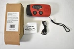 Avgo Solar Radio Flashlight Emergency Weather Red Am/fm/noaa HY-088WB. Fixed Price $9.45.