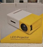Mini Portable Theater Projector Led Pvo YG300PR Phone Mirroring Hdmi. Fixed Price $10.00.