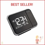 Crosse Technology 616-1412 Projection Alarm Clock With Indoor Temperature. Fixed Price $35.59.