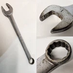 SNAP-0N Tools OEX-32 1" Sae Combination 12 Point Wrench Chrome Usa. Fixed Price $29.95.