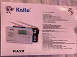 Kaito KA29 Am Fm Shortwave Portable Dsp Radio Receiver With Recorder - Black. Fixed Price $19.99.