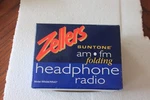 Vintage Nib Suntone Zellers Am/fm Folding Headphone Radio Model RR406/RR407 1998. Fixed Price $20.00.