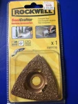 New Sealed Rockwell Sonicrafter Carbide Grit Triangular Rasp Blades RW9116. Fixed Price $8.00.