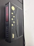 Vintage Ima ICR-120 Am/fm Led Clock Radio Black Tested*. Fixed Price $14.99.