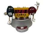 M&m Am/fm Clock Radio Working Polyconcept Art 841.396 Blue Red Figures. Fixed Price $55.00.