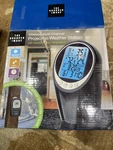 Wireless Multi-channel Projection Weather Station Clock Sharper Image Nos. Fixed Price $18.00.