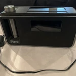 Ihome Kineta K2 Bluetooth Stereo Alarm Clock Radio W/ Removable K-cell Charger. Fixed Price $25.00.
