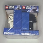 Lego Star Wars Darth Vader 9" Alarm Clock 9002113 . Stormtrooper 9002137. Fixed Price $128.00.