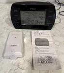 Oregon Scientific Touch Control Am/fm Atomic Weather Clock Dual Alarm Complete. Fixed Price $34.99.