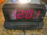 Lenoxx Sound CR-770 Digital Dual Alarm Am/fm Clock Radio Led Display Works. Fixed Price $14.99.