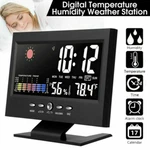 Led Digital Alarm Clock Snooze Calendar Thermometer Hygrometer Weather Display. Fixed Price $8.99.