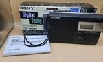Sony Icf - M260 Am/fm Pll Synthesized Clock Radio Digital Tuning Tested With Box. Fixed Price $124.00.