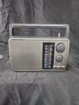 Vtg Realistic Radio Shack Am/fm Portable Receiver Model 12-726 Works Ac/dc. Fixed Price $14.36.